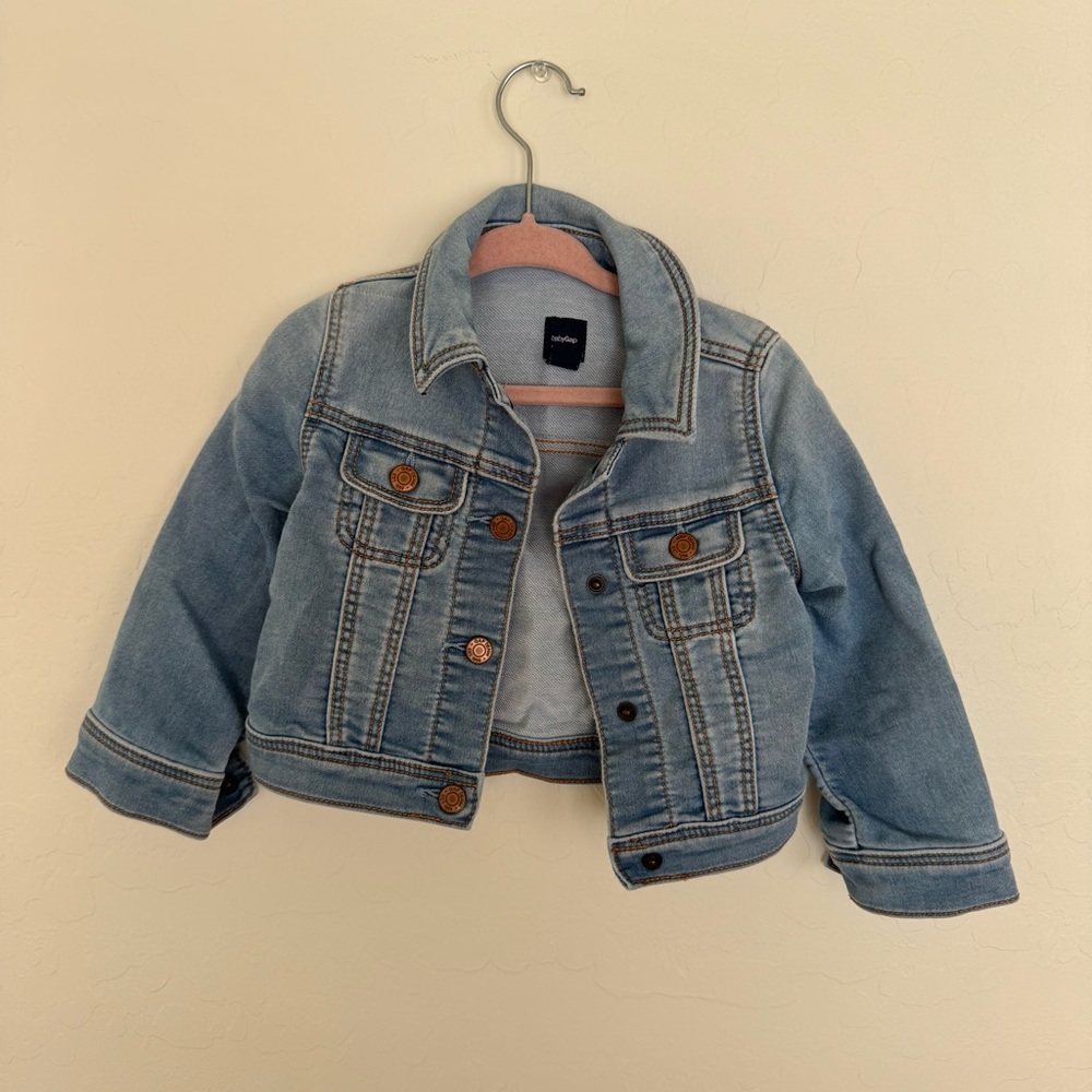 Baby GAP Blue Jean Jacket Classic Denim Style